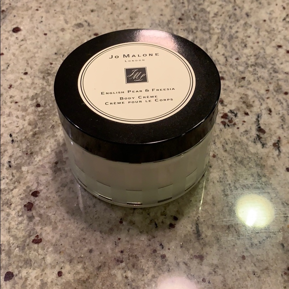 Jo Malone body creme in English pear and freesia